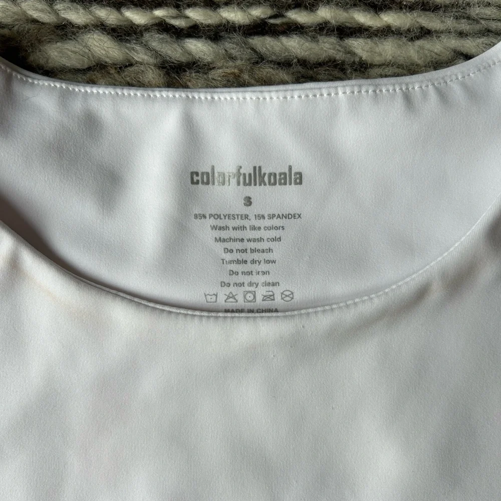 White Body Contour Racerback Tank - Picture 5 of 5